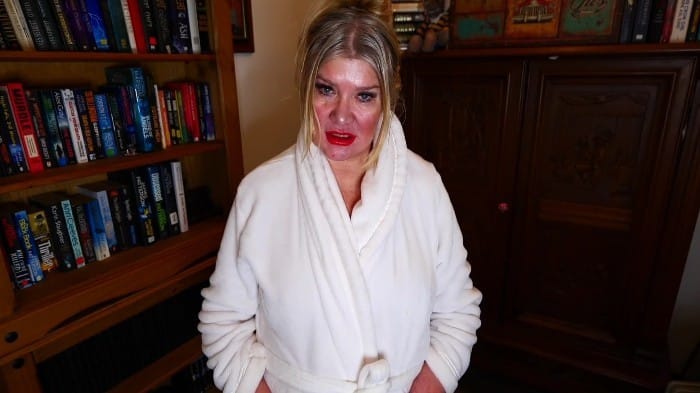 Mommy Sylvia - Mommy Tries On Her Lingerie For Valentine 1